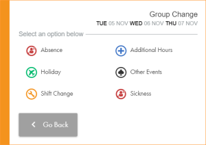 Group Change